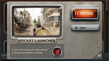 FxGuru App - Rocket Launcher Effect Open Screen