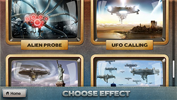 FxGuru App - Choose UFO Alien Effects